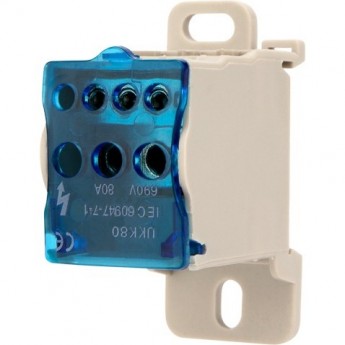 Блок распределительный REXANT РБД-80А на DIN-рейку