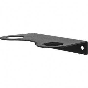 Держатель дозатора для жидкого мыла и шампуней REXANT на 2 флакона настенный, черный