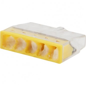 Экспресс-клемма REXANT СМК 2273-245 0.5-2.5 мм² с пастой, 6 шт. Экспресс-клемма REXANT СМК 2273-245 0.5-2.5 мм² с пастой, 6 шт.