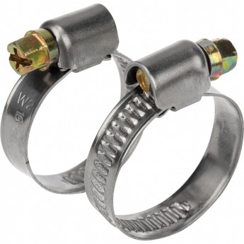 Хомут червячный REXANT 16-27-0.7 мм, 50 шт.