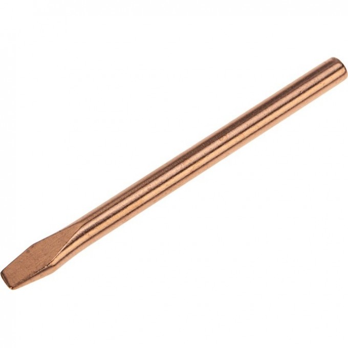 Жало для паяльника медное REXANT ЭПСН, Ø4,8мм, тип плоский, блистер 12-9942