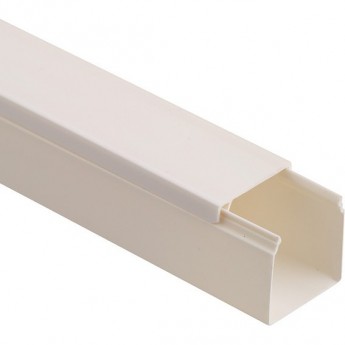 Кабель-канал REXANT 12х12 мм белый (140 м/уп)