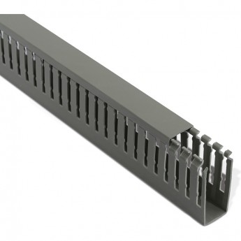 Кабель-канал REXANT перфорированный самоклеящийся 40х60 серый