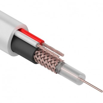 Кабель REXANT КВК-В-1.5+2x0.75 мм² белый 200 м