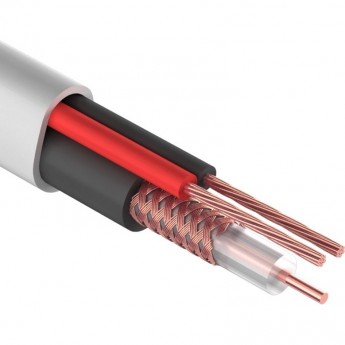 Кабель REXANT КВК-В-2+2x0.75 мм² белый 200 м