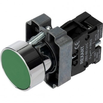 Кнопка REXANT XB2 зеленая