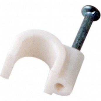 Крепеж кабеля REXANT круглый 7 мм, 20 шт.