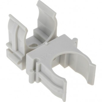 Крепеж-клипса REXANT для монтажного пистолета Ø 20 мм, серая (100 шт/уп)