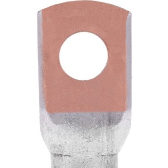 Наконечник алюмо-медный REXANT ТАМ 50-10-9 (в упак. 50 шт.)