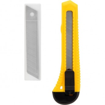 Нож REXANT с сегментированным лезвием + комплект сменных лезвий (10 шт)