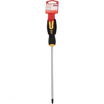 Отвертка крестовая REXANT PH2х200мм, двухкомпонентная рукоятка