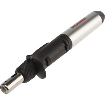 Паяльник-горелка с пьезоподжигом REXANT газовый, 17мл, 2 насадки, блистер