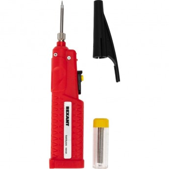 Паяльник с керамическим нагревателем REXANT серия МИНИ, 8Вт, 4,5В, питание от 3 бат. АА, блистер