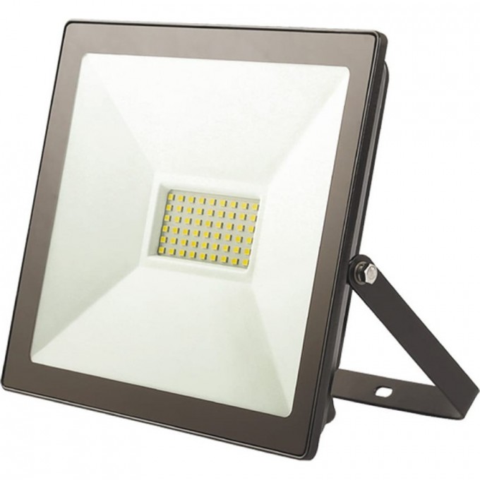 Прожектор светодиодный REXANT СДО 50Вт 400Лм 6500К холодный свет чёрный корпус 605-004