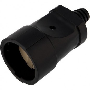 Розетка REXANT разборная без з/к 10А черная