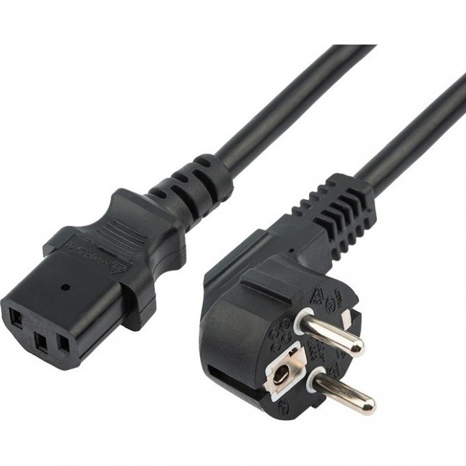 Шнур сетевой REXANT С13 3x0.75 мм² 1.8 м 11-1121