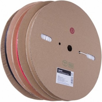 Термоусаживаемая трубка REXANT 6.0/3.0 мм красная, бухта 100 м