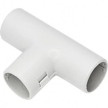 Тройник соединительный REXANT для трубы Ø25, серый IP40 Тройник соединительный REXANT для трубы Ø25, серый IP40