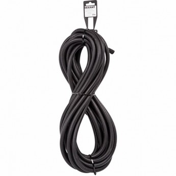 Труба гофрированная REXANT 9.8 мм автомобильная разрезная, 10 м