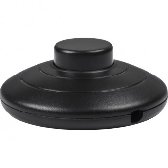 Выключатель-кнопка REXANT 250V 2А ON-OFF черный (напольный - для лампы)